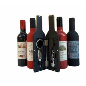 LAMART set accessori vino in bottiglia media con accessori sommelier - LAMART