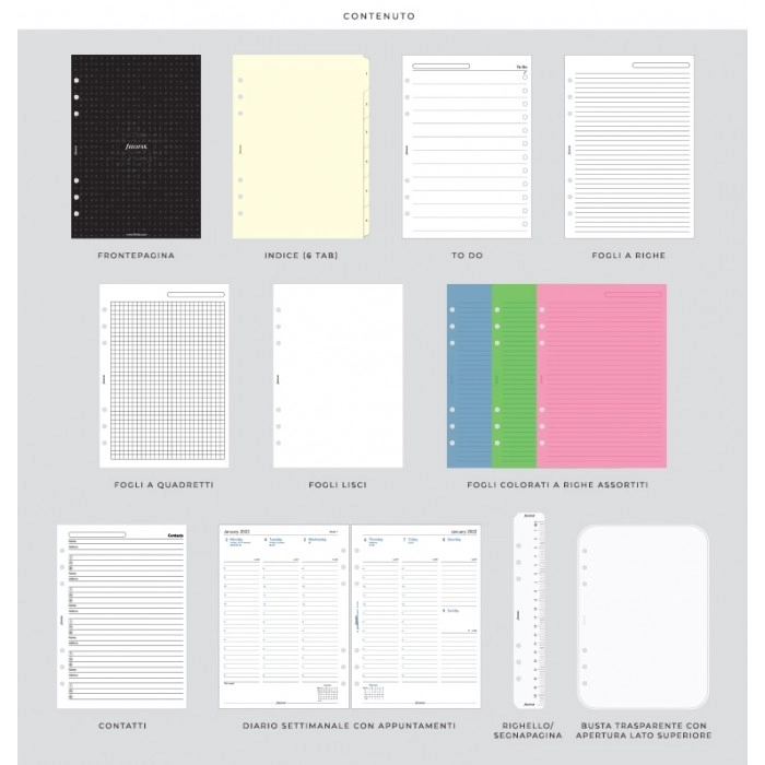 FILOFAX Saffiano Organiser A5 - Filofax