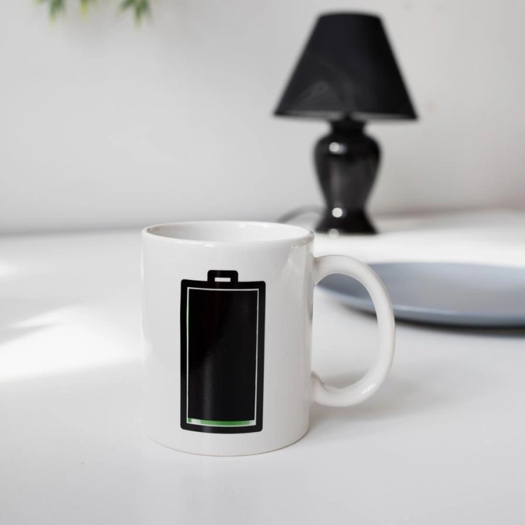 KIKKERLAND MORPH COFFEE MUG BATTERY - Kikkerland