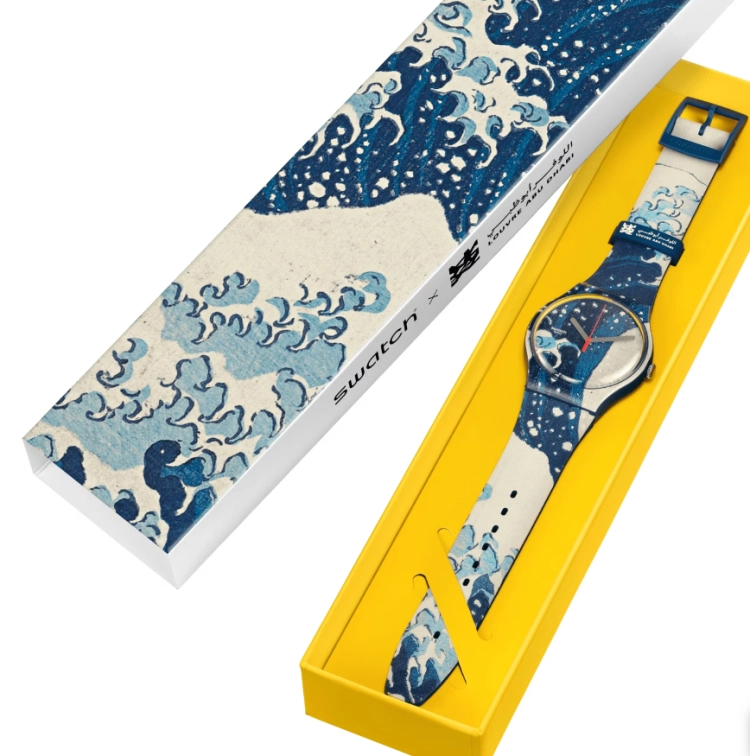 SWATCH SWATCH ART JOURNEY 2023 - THE GREAT WAVE BY HOKUSAI & ASTROLABE - Swatch